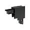 Коннектор Yeelight Pro S21 (для магнитного подвесного трека, Г-Тип, вертикальный, токопроводящий, черный)