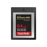 Карта памяти SanDisk Extreme Pro CFexpress Type B (64 ГБ, черный)