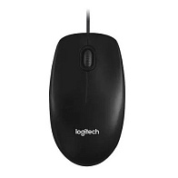 Мышь проводная Logitech M100 (черный)