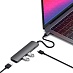 Адаптер Satechi Slim Aluminum Type-C Multi-Port Adapter with Type-C Charging Port (серый космос)