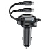 Автомобильное зарядное устройство ACEFAST B13 53W USB-A/2xUSB-C (2-в-1, черный)