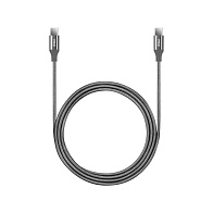 Кабель TTEC USB-C - USB-C AlumiCable 100W PD & Fast Charge Cable (150см, серый)