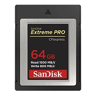 Карта памяти SanDisk Extreme Pro CF Express (64 ГБ, черный)