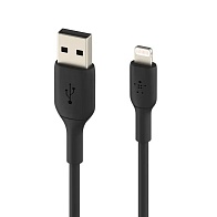 Кабель Belkin BoostCharge USB-A to Lightning Cable (1 м, черный)