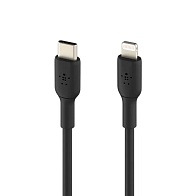 Кабель Belkin BoostCharge USB-C to Lightning Cable (1М, черный)
