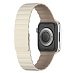 Ремешок для часов SwitchEasy MAW245078SI22 Skin Silicone Magnetic Watch Band (для Apple Watch 42/44/45mm, бежевый)