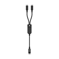 Кабель ACEFAST C5-11 USB-C на 2xUSB-C 100W (черный...
