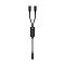 Кабель ACEFAST C5-11 USB-C на 2xUSB-C 100W (черный)
