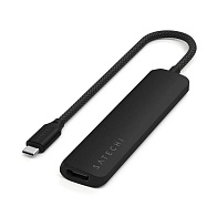 Адаптер Satechi 6-in-1 USB-C (6-в-1, черный)