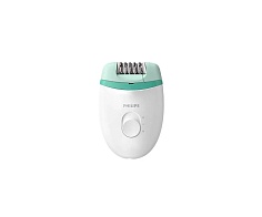 Эпилятор Philips Satinelle Essential BRE224/00 (белый/зеленый)