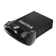 Флеш-накопитель SanDisk Ultra Fit (128 ГБ, черный)