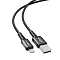 Кабель ACEFAST C1-02 USB-A to Lightning (черный)