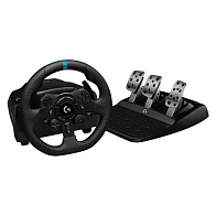 Игровой руль Logitech G923 (черный)