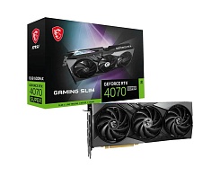 Видеокарта MSI GeForce RTX 4070 SUPER 12G GAMING SLIM