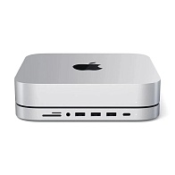 Док-станция Satechi Mac Mini Stand & Hub (серебристый)