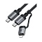 Кабель ACEFAST C20-01 USB-C To USB-C (черный)