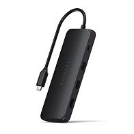 Адаптер Satechi USB-C Hybrid Multiport Adapter with SSD Enclosure (черный)