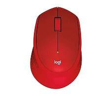 Мышь беспроводная Logitech M330 (красный)