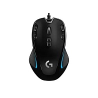 Мышь игровая проводная Logitech G300s (черный)