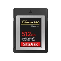 Карта памяти SanDisk Extreme Pro CFExpress Type B (512 ГБ, черный)