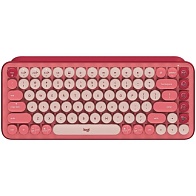 Клавиатура беспроводная Logitech POP Keys Heartbreaker (русская раскладка, розовый)