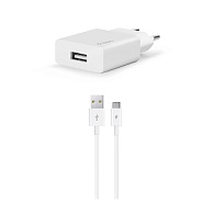 Зарядное устройство TTEC SmartCharger Travel Charger 2.1A (белый)