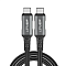 Кабель ACEFAST C1-09 USB-C to USB-C PD (черный)