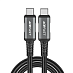 Кабель ACEFAST C1-09 USB-C to USB-C PD (черный)