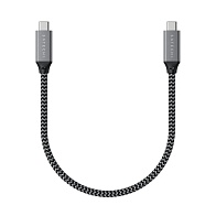 Кабель Satechi USB4 C to C (25см, серый)