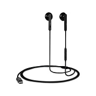 Проводные наушники TTEC Rio 2 USB-C Stereo In-Ear Headset (черный)