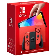 Игровая приставка Nintendo Switch OLED Mario Red Edition (64 ГБ, красный)