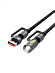 Зарядный кабель ACEFAST J5 Multi-Function Charging Data Cable USB-A+ USB-C+ Led Light (черный)
