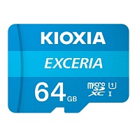 Карта памяти KIOXIA EXCERIA microSDHC Class 10 (64 ГБ)